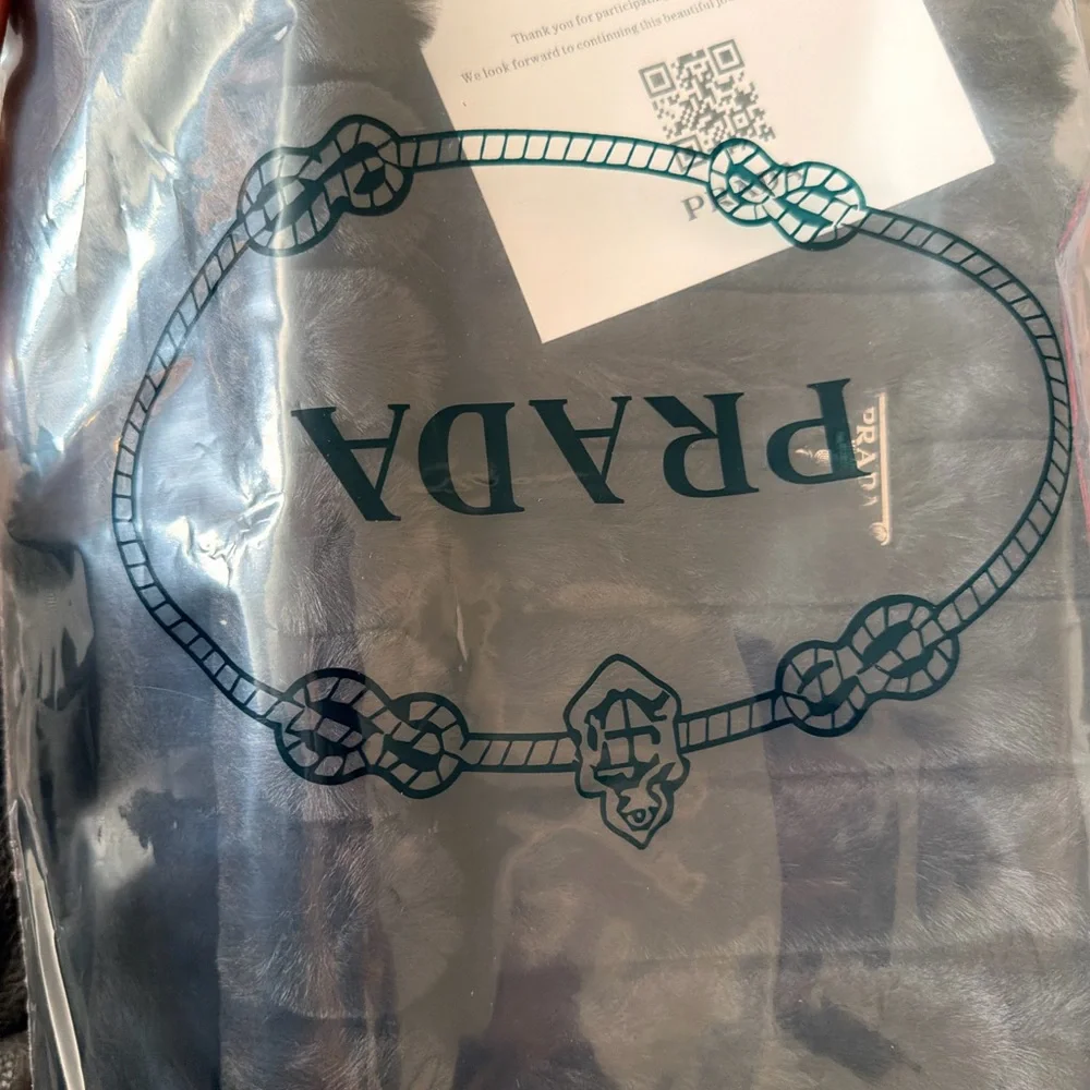 Prada Black Fur Tote - Picture 3 of 6